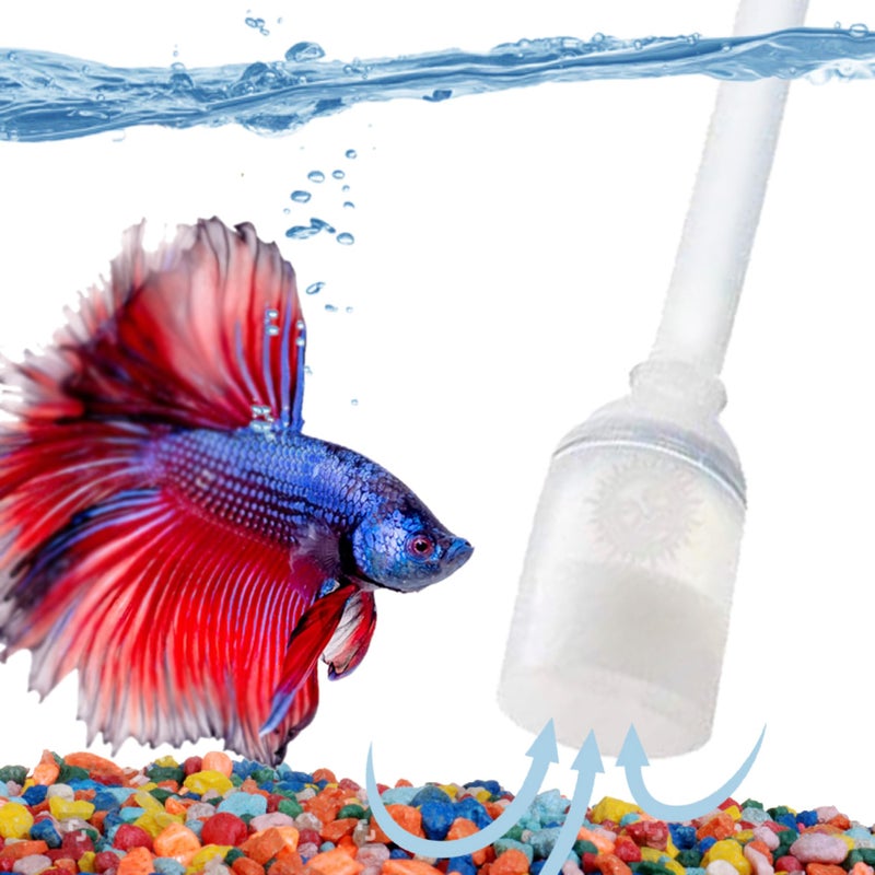 SunGrow Aquarium Fish Tank Gravel Cleaner Vacuum, Siphon Pump Aquarium Water Changer, Tank Cleaner, Syphon Cleaning and Water Changing Tools Kit with Priming Bulb, Aquarium Supplies, 65-inches - Image 2